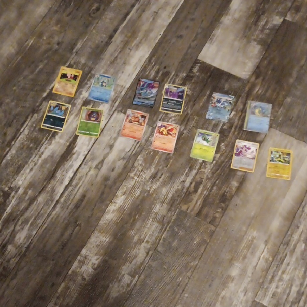 Colorful Trading Card Collection